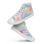 [Gypsy Soul] Sorbet Splash Women’s high top canvas shoes